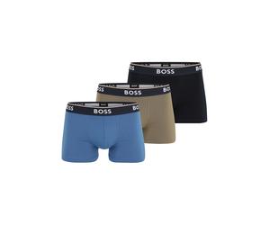 BOSS Boxers beige foncé / saphir / noir, Taille S