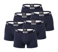 BOSS Boxers bleu foncé / noir / blanc, Taille M