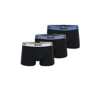 BOSS Boxers bleu / marine / opal / blanc, Taille L