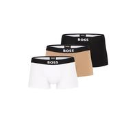 BOSS Boxers 'David Beckham' beige / noir / blanc, Taille L