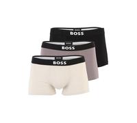 BOSS Boxers 'David Beckham' taupe / gris clair / noir / blanc, Taille XL