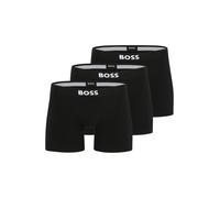 Hugo Boss Boxers longs BoxerBr 3P One Coton stretch avec logo Lot de 3