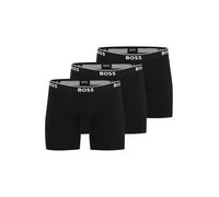 BOSS Boxers noir / blanc, Taille M
