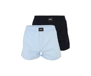 BOSS Boxers 'Peach' bleu clair / bleu foncé, Taille M