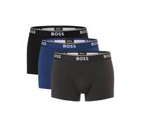 BOSS Boxers 'Power' bleu / gris chiné / noir / blanc, Taille M