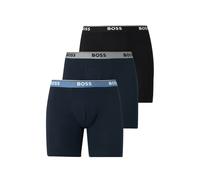 BOSS Boxers 'Power' bleu marine / bleu fumé / noir / blanc, Taille L