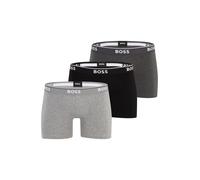 BOSS Boxers 'Power' gris / gris foncé / noir, Taille XL