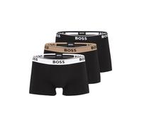 BOSS Boxers 'Power' noisette / noir / blanc, Taille L