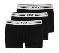 Hugo Boss Boxer BOSS Trunk Revive — noir pur blanc, 3 unités, Taille L