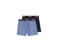 BOSS Boxershorts, lot de 2, bleu clair/bleu pastel bleu | XL