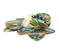 BOSS - BPK-12-AH - Pack de 12 médiators Heavy en Celluloïd - Abalone G
