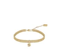 BOSS Bracelet double rang doré jaune clair - Style DOUBLE B, HB1580869 Couleur dorée pcs.