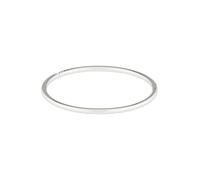 BOSS Bracelet jonc argenté avec détail logo - Style LIVE, HB1580685 Couleur argentée pcs.