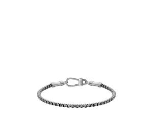 BOSS Bracelet moderne aux finitions emblématiques - Style LIAM, HB1580880 Couleur argentée pcs.