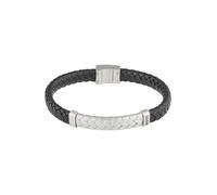 BOSS Bracelet noir / argent, Taille One Size