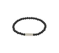BOSS Bracelet noir / argent, Taille One Size