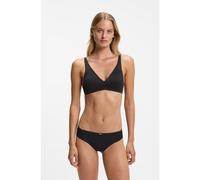 BOSS Brassière en dentelle ultra-douce avec plaque en or - Style PADDED SOFT_B LACE, 50566474 Noir M