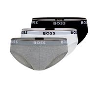 BOSS Brief 3P CO/EL Slips, Assorted Pre-pack999, M (Lot de 3) Homme