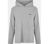 Boss Bw Waffle Hoodie, Texture Design Gris Moyen Male