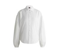 BOSS C_ Barby-1 Blouse, White100, M Femmes