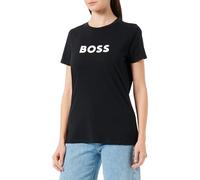 BOSS T-shirt en jersey de coton à logo contrastant - Style C_Elogo_5, 50501139 Noir XL