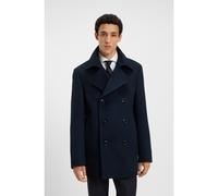 BOSS Caban Slim en laine et cachemire - Style H-Hyde-Pcoat-254, 50551081 Bleu foncé 98
