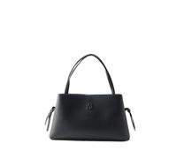 BOSS Cabas en similicuir grainé avec monogramme Double B - Style Anett NewShape Tote, 50567597 Noir pcs.