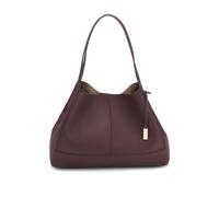 BOSS Cabas en cuir grainé avec pochette détachable - Style Ameline Tote, 50573377 Bordeaux pcs.