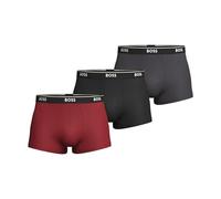 BOSS Caleçon Power Trunk Homme (Lot de 3)