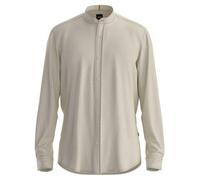 BOSS CAMICIA MANICHE LUNGHE UOMO BEIGE