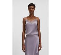 BOSS Caraco en satin avec détails en dentelle - Style C_Ilessy, 50548401 Violet clair 42