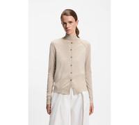 BOSS Cardigan boutonné en laine mérinos extra-fine - Style Fonami, 50545031 Beige clair M