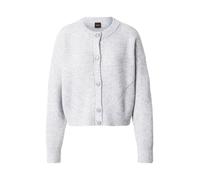 BOSS Cardigan Regular avec surpiqûres ajourées - Style C_Fernard, 50554605 Gris chiné XL