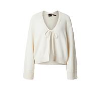 BOSS Cardigan en coton mélangé avec un devant noué - Style C_Forleans, 50559827 Naturel L