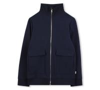 Boss - Cardigan De Jogging - Bleu Cargo - Garçon - 12 Ans