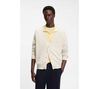 BOSS Cardigan en coton mélangé BOSS BY BECKHAM - Style Nivo_DB, 50563597 Naturel L