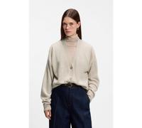 BOSS Cardigan Relaxed en cachemire - Style Falanas, 50571229 Beige clair XXL