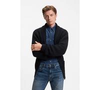 BOSS Cardigan Relaxed en laine et cachemire BECKHAM x BOSS - Style Horace_DB, 50554341 Bleu foncé S