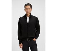 BOSS Cardigan zippé en coton et laine vierge - Style H-Idino, 50543150 Noir M