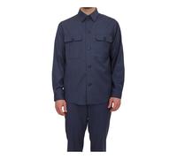 Boss - Carper Overshirt - Homme - Vestes - Bleu - Taille: 2XL