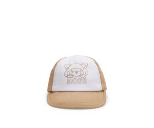 BOSS Casquette avec logo panda rouge brodé pour bébé - Style J51676/26942, J51676 Marron 46