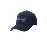 BOSS Hommes Cap-US Casquette en piqué tissé avec Logo brodé