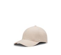 BOSS Casquette en lin à logo brodé - Style Zed-LN, 50539422 Beige clair pcs.