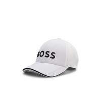 BOSS Casquette en maille piquée à six panneaux et logo brodé - Style Cap-US-1, 50519247 Blanc pcs.