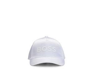 BOSS Casquette en satin avec logo imprimé en gomme pour enfant - Style J50941/10P56, J50941 Blanc 58