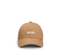Boss Casquette en sergé avec Logo Central en caractères Gras pour Homme, Camel, Taille Unique