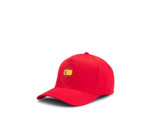 BOSS Casquette en twill brillant à logo avec écusson du drapeau national - Style Poulin-BC D'LUX-Flag, 50562802 Espagne pcs.