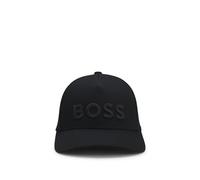 Hugo Boss Casquette Homme Seth 10261150 Twill de coton, logo brodé Noir Taille unique