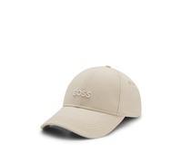 BOSS Casquette en twill de coton à logo brodé ton sur ton - Style Ari, 50519889 Beige clair pcs.