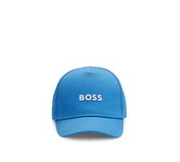 BOSS Casquette en twill de coton à logo imprimé contrastant pour enfant - Style J51693/84B44, J51693 Bleu 44